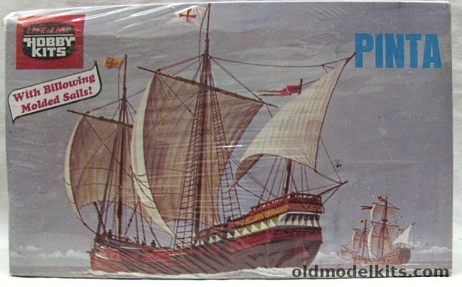 Life-Like Pinta Columbus' Ship - (Ex-Pyro), 09364 plastic model kit